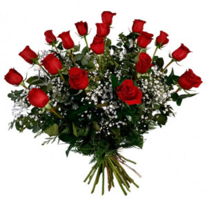 Ramo Clásico de Rosas Rojas